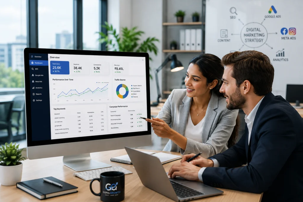 Digital marketing services and analytics